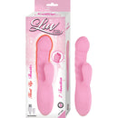Luv Heat Up Thruster Silicone Rabbit Vibrator Pink