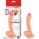 Nasstoys Hero 7.5 Inch Uncircumcised Realistic Dildo packaging with lifelike design and safe PVC material.