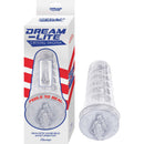 Dream-lite Crystal Vagina Masturbator Clear with realistic vaginal opening, transparent design, and pleasure-enhancing features.