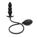 Nasstoys Atomic Inflatable Advanced Butt Plug Black with pump for adjustable comfort and sensation.