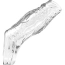 Nasstoys Magic Dual Penis Sleeve Kit Clear textured sleeve for enhanced sensation and stimulation.