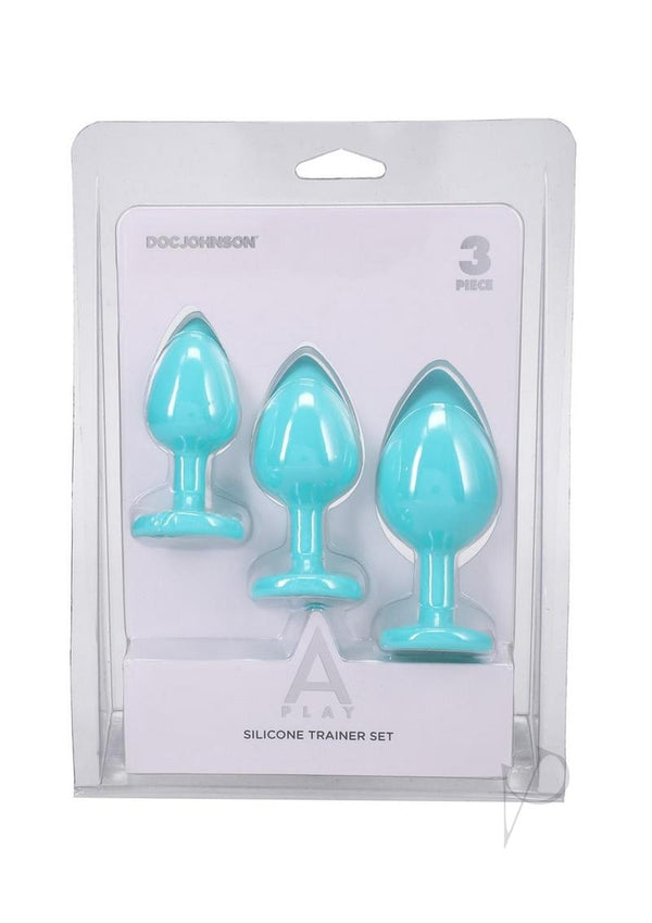 A Play Silicone Trainer Set Teal-0