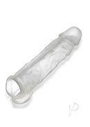 Oxballs Dicker Ultra-Slim Cocksheath Clear Ice minimalist design for added texture and natural feel.