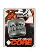 Oxballs Core Gripsqueeze Ballstretcher Steel packaging, featuring a stretchy design for enhanced comfort and performance.