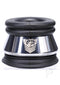 Fort Troff Full Metal Jacket Black cock and ball ring with cushioned upper ridge and no-pinch design.
