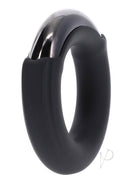 Fort Troff Pinch Zero Ring in Black with metal and silicone design for ultimate comfort and support.
