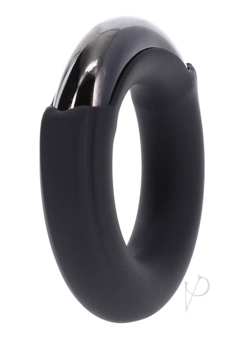 Fort Troff Pinch Zero Ring in Black with metal and silicone design for ultimate comfort and support.