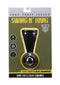 Fort Troff Swing N' Hang Black box packaging showcasing the weighted cock and ball ring designed for enhanced pleasure.