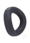Fort Troff Rev Cock Throbber Large Black flexible vibrating cock ring showcasing its ergonomic design and dual engine features.