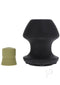 Fort Troff Kum Keeper Medium black silicone grommet plug with removable stopper