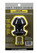 Fort Troff Kum Keeper Medium black silicone grommet plug packaging with removable stopper.