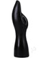 Doc Johnson Fort Troff FF Trainer Kit Black with two hands, one smaller and one larger, sculpted from smooth, flexible PVC for versatile use.