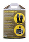 Back of Doc Johnson Fort Troff FF Trainer Kit box showing kit contents and product features in black and yellow design.