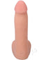 Realistic 7-Inch ULTRASKYN Vac-U-Lock dildo, body-safe, phthalate-free, lifelike design with textured details.