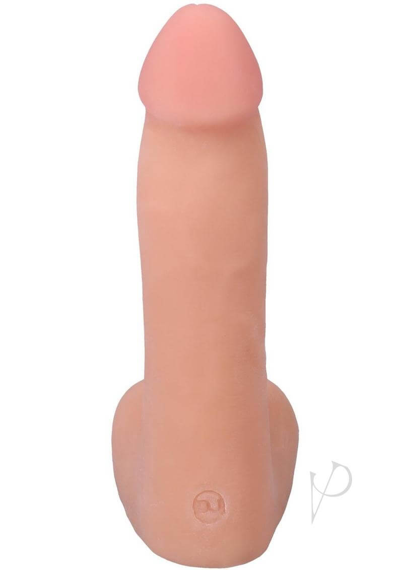 Realistic 7-Inch ULTRASKYN Vac-U-Lock dildo, body-safe, phthalate-free, lifelike design with textured details.