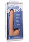 Realistic Cock 9 Inches ULTRASKYN Dildo in packaging, showcasing lifelike design and Vac-U-Lock compatibility.