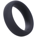 Tantus Intermediate C-ring 1.875 Inch Onyx, a soft silicone ring for comfort and support during use.