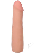 Realistic 7-inch ULTRASKYN dildo in vanilla with a lifelike design and smooth texture, ideal for pleasure.