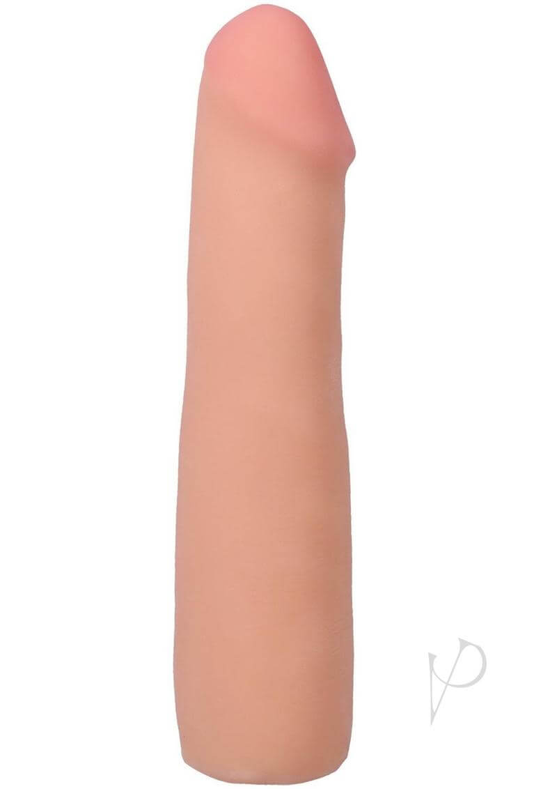 Realistic 7-inch ULTRASKYN dildo in vanilla with a lifelike design and smooth texture, ideal for pleasure.