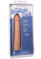 Realistic Cock 9-Inch ULTRASKYN Dildo in Vanilla packaging featuring lifelike design, dual-density material, and suction cup.