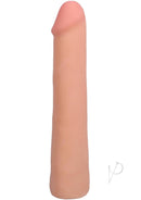 Realistic 9-inch ULTRASKYN dildo in vanilla, phthalate-free, lifelike feel, with strong suction cup base.