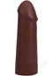 Realistic 5-inch ULTRASKYN Vac-U-Lock Dildo in chocolate color, featuring lifelike details and texture.