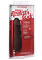 Realistic Cock 7" ULTRASKYN Dildo in Chocolate packaging, showcasing lifelike texture and Vac-U-Lock compatibility.