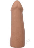 Realistic 5-inch ULTRASKYN dildo in caramel with a lifelike appearance and soft texture for enhanced pleasure.