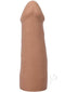 Realistic 5-inch ULTRASKYN dildo in caramel with a lifelike appearance and soft texture for enhanced pleasure.