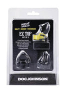 Rock Solid EZ Top Set 3pc leak-proof nightstand necessity packaging by Doc Johnson