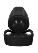Rock Solid EZ Top Large leak-proof cap for intimate essentials, designed for one-handed use, perfect nightstand necessity.