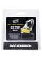 Rock Solid EZ Top Medium leak-proof nightstand necessity packaged in a clear blister pack with black and yellow ergonomic design