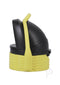 Rock Solid EZ Top Medium leak-proof cap for nightstand convenience in black and yellow design.