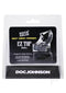 Packaging of Rock Solid EZ Top Small leak-proof nightstand cap designed for single-hand use by Doc Johnson
