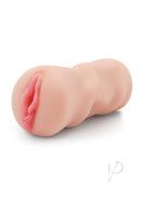 Zolo Stroke Off Porno Pussy Stroker Vanilla in realistic skin-like texture for intimate pleasure.