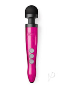 Doxy Die Cast 3R Hot Pink wand massager, a compact powerhouse for customizable relaxation and sensory bliss.