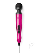 Hot Pink Doxy Die Cast 3 Massager with Black Head - Ultimate Pleasure and Relaxation Tool from Doxy, Made with Solid Titanium-Aluminium