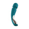 LELO SMART WAND 2 Medium Rechargeable Wand Vibrator Ocean Blue, ergonomically designed for relaxation and pleasure.