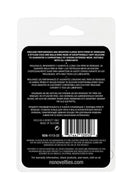 Renegade Piper Silicone Ball Stretcher Cock Ring Black packaging back view with product details and barcode.
