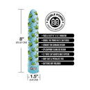 Stoner Vibes Pack A Fatty Blue Dream Vibrator features vibrant cannabis design and multi-speed control.