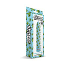 Stoner Vibes Pack A Fatty Blue Dream Vibrator in colorful packaging with weed leaf design