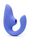 Womanizer Blend Vibrant Blue rabbit vibrator with dual stimulation and Pleasure Air technology for mind-blowing blended orgasms