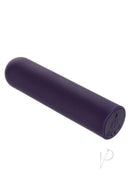 Turbo Buzz Rechargeable Rounded Bullet Purple compact stimulator, smooth rounded design for targeted pleasure.