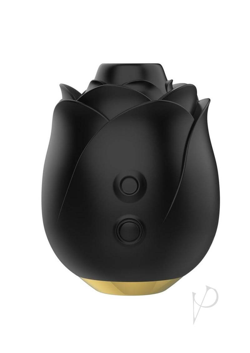 Fifty Shades of Grey Rose Clitoral Suction Stimulator - 10 Modes, Rechargeable, Waterproof - Elegantly Designed Black Rose Shape