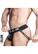 Oxballs Airmesh Swagger Jock Strap Tar Black XXLarge featuring breathable mesh for comfort.