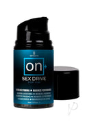 Sensuva On Sex Drive For Him Arousal Cream 1.7 Oz in compact bottle for enhancing intimacy and performance.