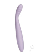 Svakom Cici 2 Lavender app-controlled G-Spot vibrator in a sleek, slim design with ribbed head for targeted pleasure.
