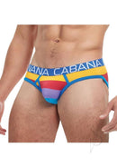 Banana Cabana Rainbow Brazilian Briefs L XL featuring a colorful design and comfortable fit for everyday wear.