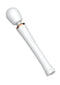 Pixey Aquawand Rechargeable Silicone Body Wand White Edition on a white background