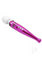 Pixey Deluxe Rechargeable Wand Pink Chrome - high-powered massager with pink chrome finish and advanced functionality.